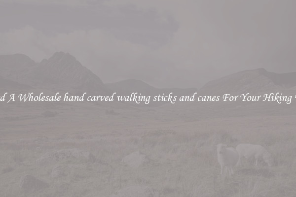 Find A Wholesale hand carved walking sticks and canes For Your Hiking Trip