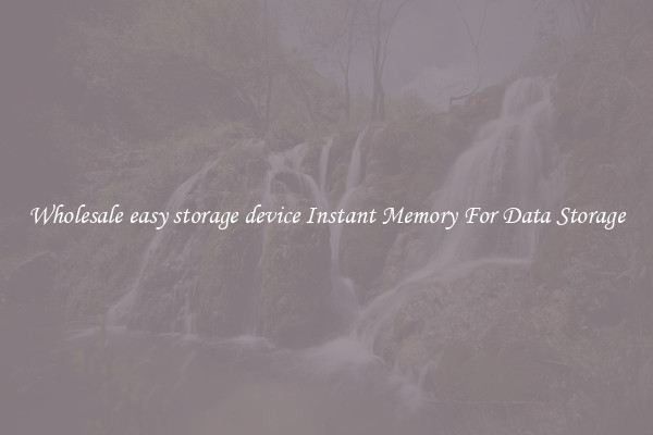 Wholesale easy storage device Instant Memory For Data Storage