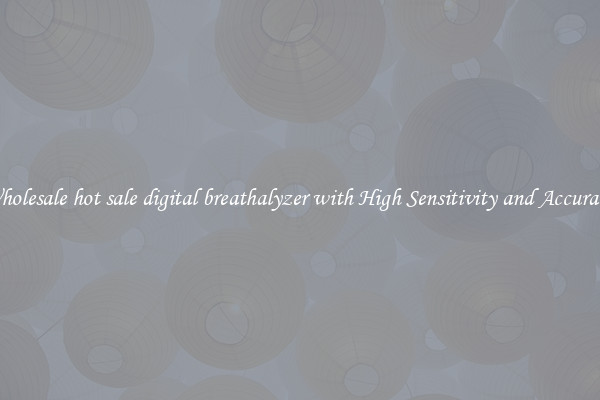 Wholesale hot sale digital breathalyzer with High Sensitivity and Accuracy 