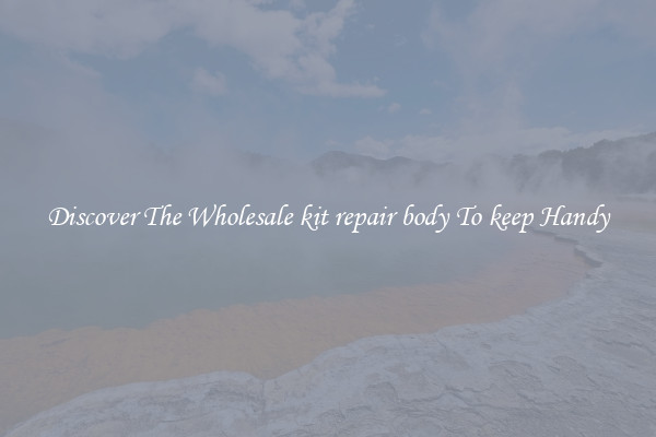 Discover The Wholesale kit repair body To keep Handy