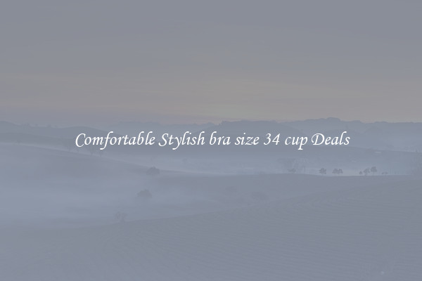 Comfortable Stylish bra size 34 cup Deals